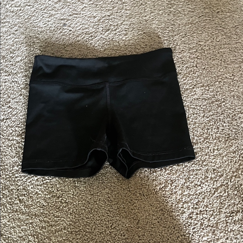 Kids black shorts